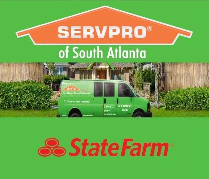 SERVPRO of South Atlanta is a preferred vendor for State Farm