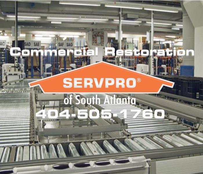 SERVPRO of South Atlanta helps commercial facility recover after a water & fire loss
